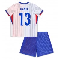 Camisa de time de futebol França Kante #13 Replicas 2º Equipamento Infantil Europeu 2024 Manga Curta (+ Calças curtas)